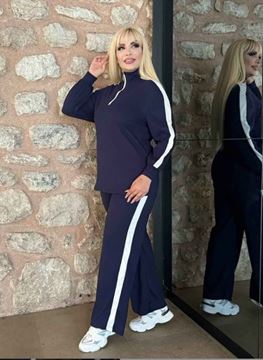 Picture of CURVY GIRL TRACK SUIT WITH STRIPE